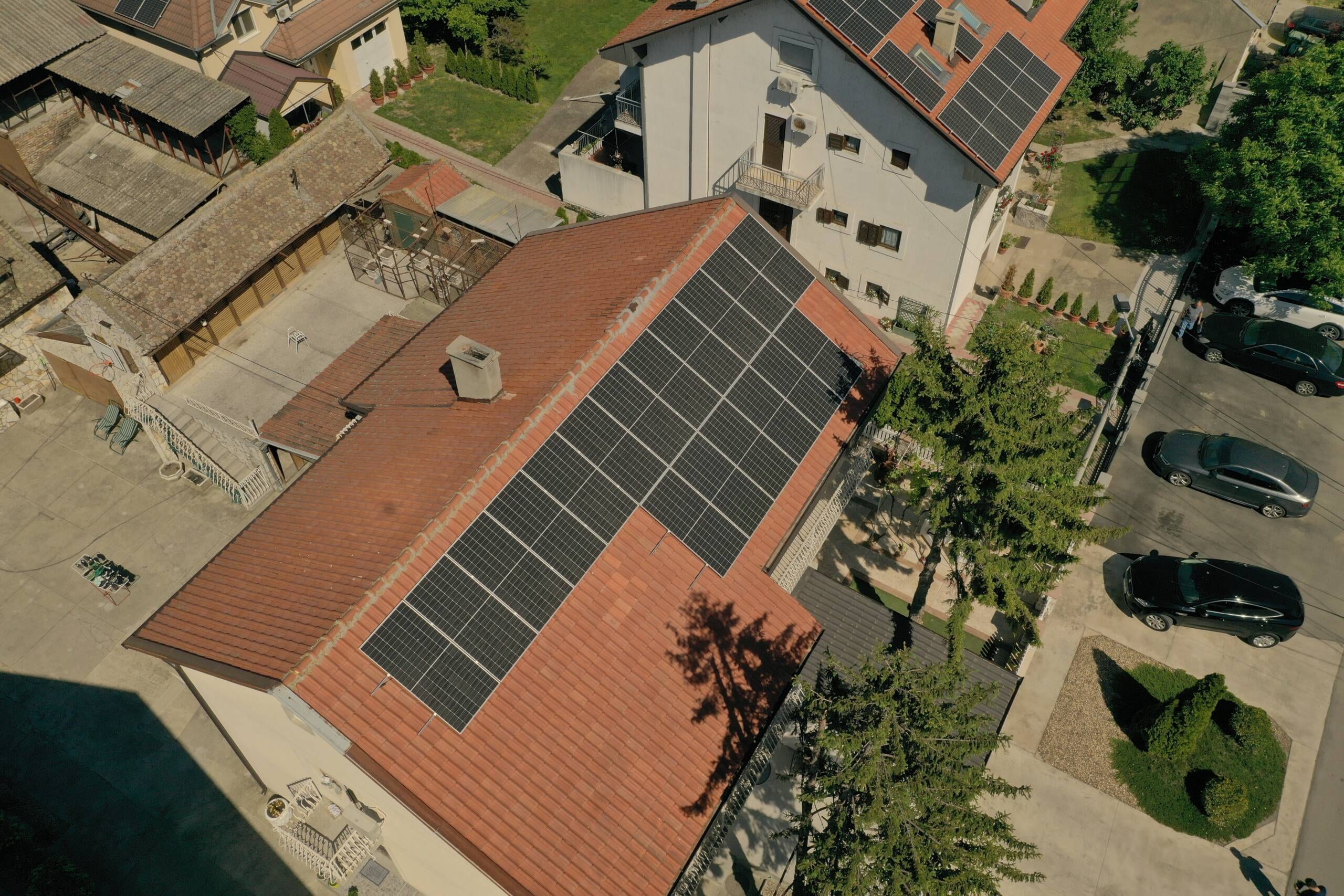 Četiri kuće u Borči, solarna elektrana 24 kW