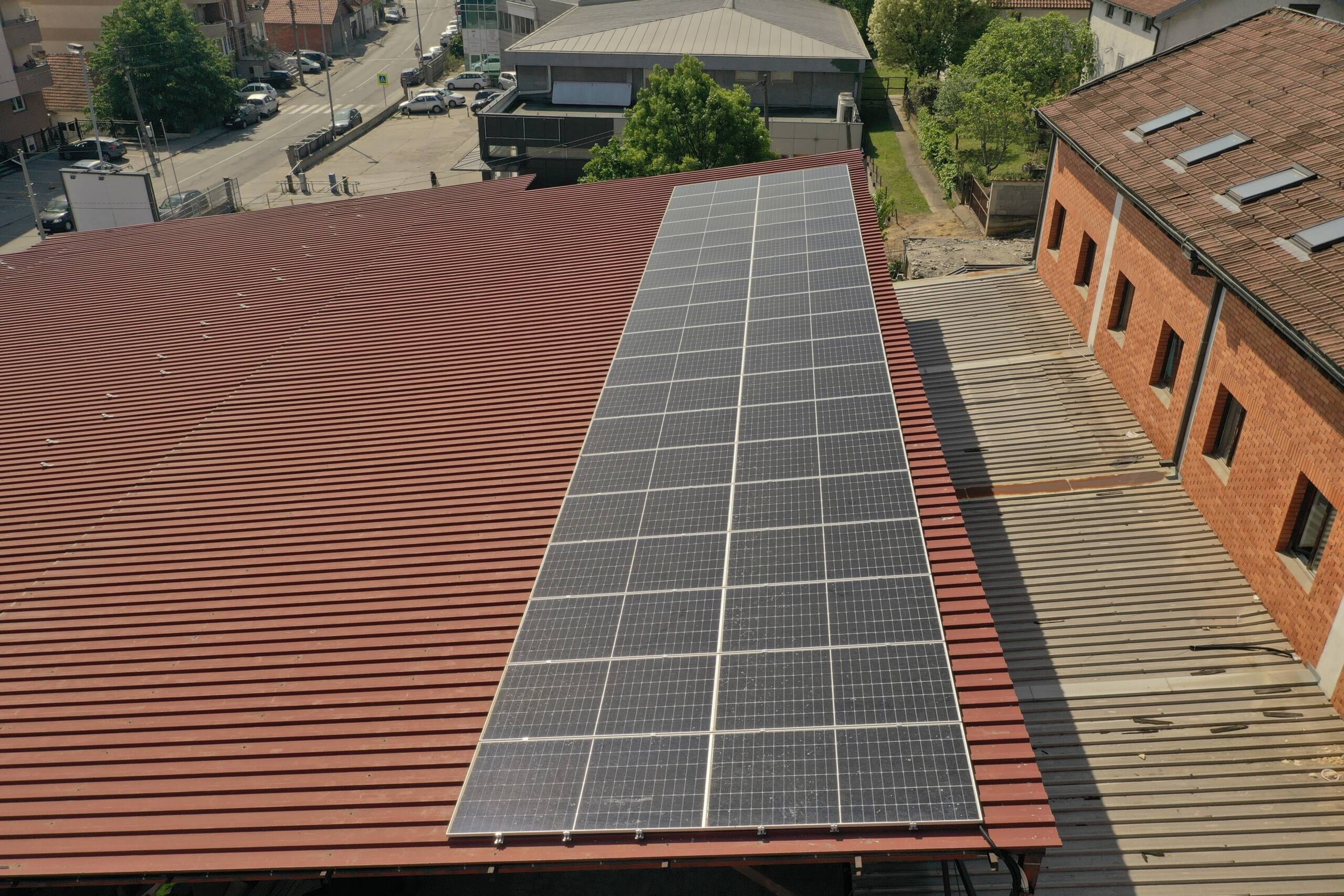Kuća u Mirijevu, solarna elektrana 21 kW