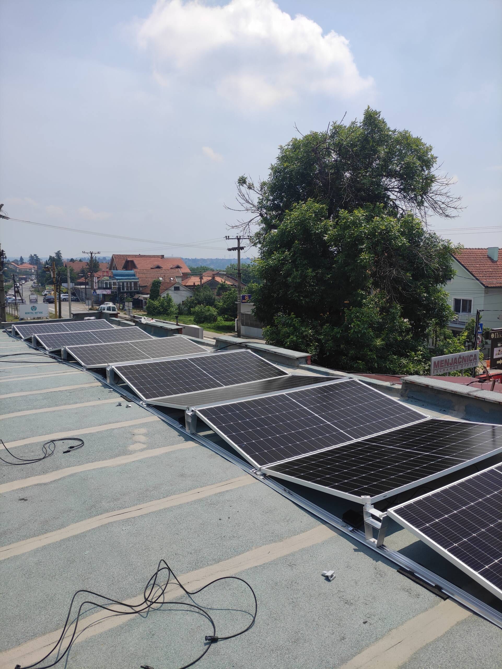 Vule Market, solarna elektrana 100 kW