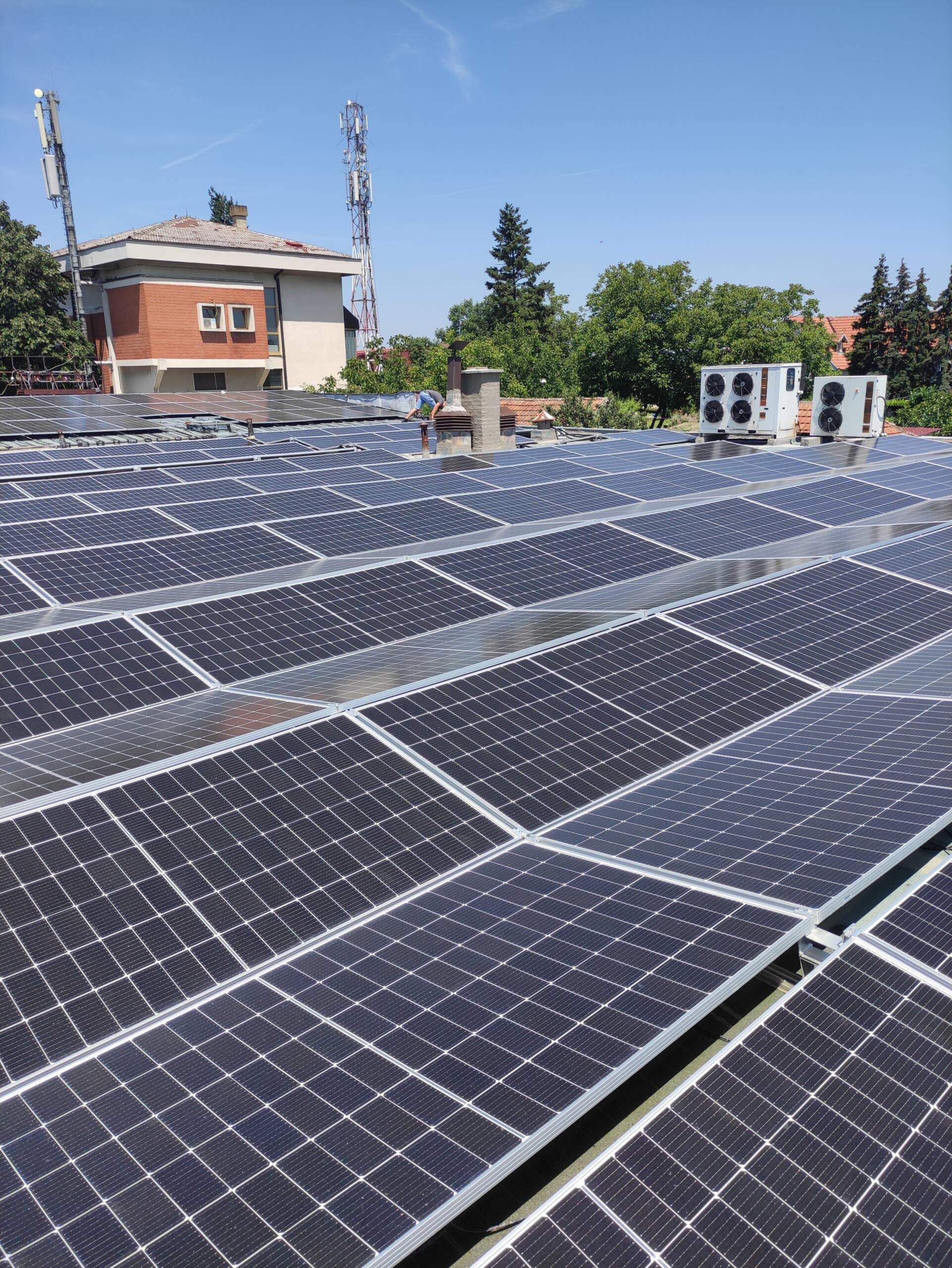 Vule Market, solarna elektrana 100 kW