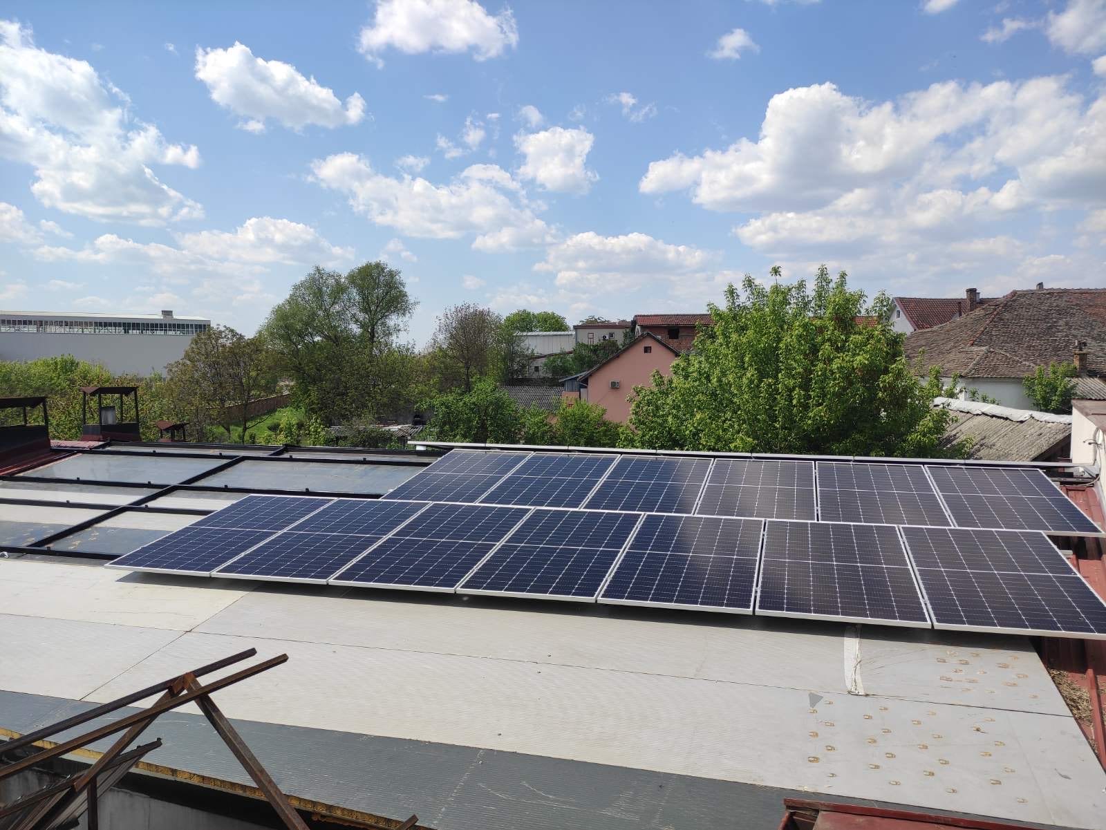 Restoran Ružo rumena, solarna elektrana 30 kW